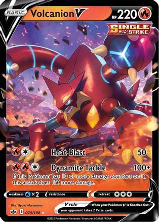 Image of Volcanion V (025/198) [Sword & Shield: Chilling Reign]
