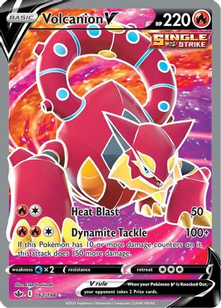 Image of Volcanion V (162/198) [Sword & Shield: Chilling Reign]