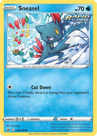 Image of Sneasel (030/198) [Sword & Shield: Chilling Reign]