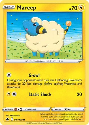Image of Mareep (047/198) [Sword & Shield: Chilling Reign]