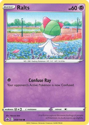 Image of Ralts (059/198) [Sword & Shield: Chilling Reign]