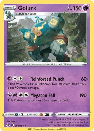Image of Golurk (066/198) [Sword & Shield: Chilling Reign]