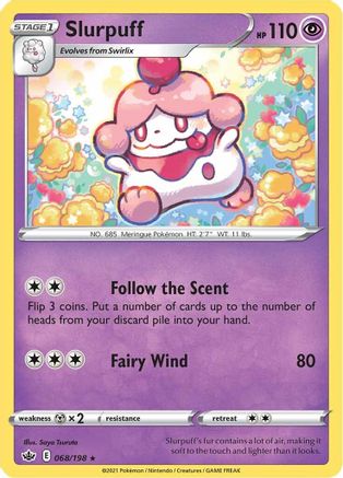 Image of Slurpuff (068/198) [Sword & Shield: Chilling Reign]