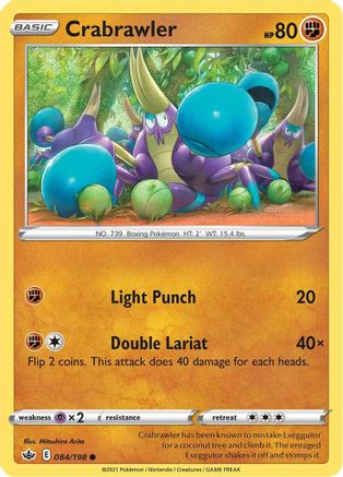 Image of Crabrawler (084/198) [Sword & Shield: Chilling Reign]