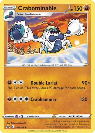 Image of Crabominable (085/198) [Sword & Shield: Chilling Reign]