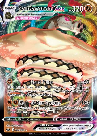 Image of Sandaconda VMAX (090/198) [Sword & Shield: Chilling Reign]