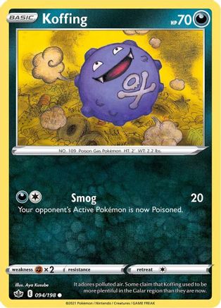 Image of Koffing (094/198) [Sword & Shield: Chilling Reign]