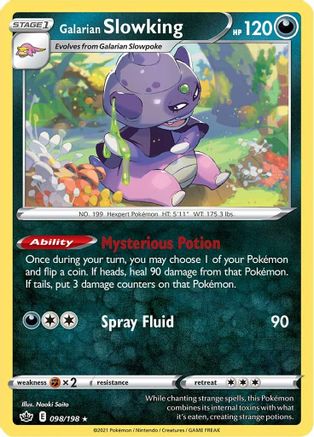 Image of Galarian Slowking (098/198) [Sword & Shield: Chilling Reign]