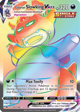 Image of Galarian Slowking VMAX (207/198) [Sword & Shield: Chilling Reign]