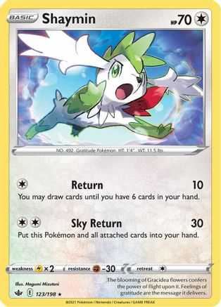 Image of Shaymin (123/198) [Sword & Shield: Chilling Reign]