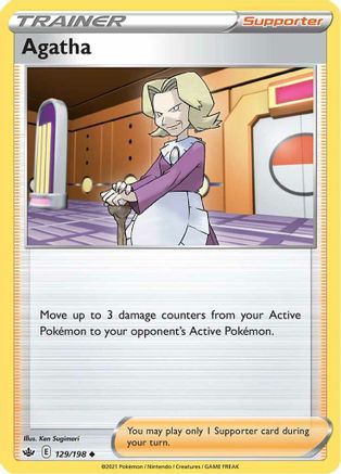 Image of Agatha (129/198) [Sword & Shield: Chilling Reign]