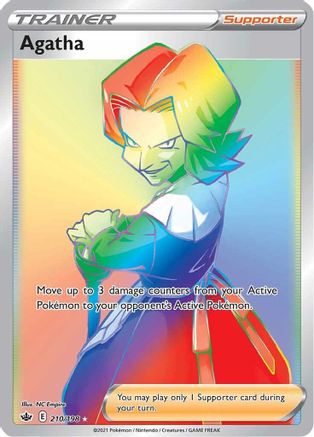 Image of Agatha (210/198) [Sword & Shield: Chilling Reign]