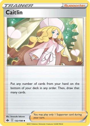 Image of Caitlin (132/198) [Sword & Shield: Chilling Reign]