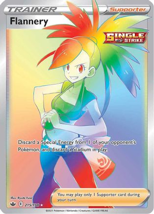 Image of Flannery (215/198) [Sword & Shield: Chilling Reign]