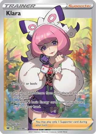 Image of Klara (194/198) [Sword & Shield: Chilling Reign]