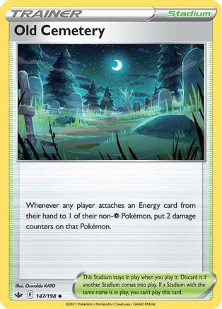 Image of Old Cemetery (147/198) [Sword & Shield: Chilling Reign]