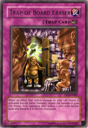Image of Trap of Board Eraser [TP5-EN009] Rare