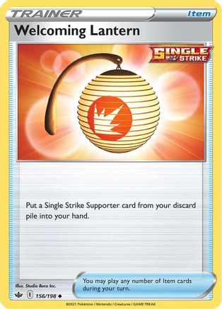 Image of Welcoming Lantern (156/198) [Sword & Shield: Chilling Reign]