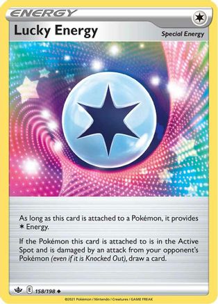 Image of Lucky Energy (158/198) [Sword & Shield: Chilling Reign]