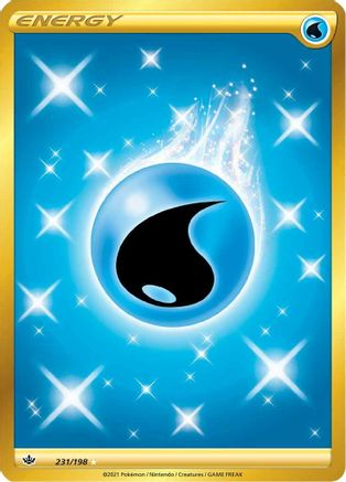 Image of Water Energy (231/198) [Sword & Shield: Chilling Reign]