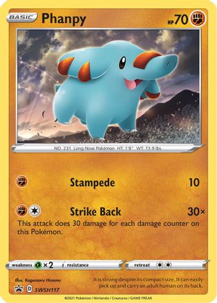 Image of Phanpy (SWSH117) [Sword & Shield: Black Star Promos]