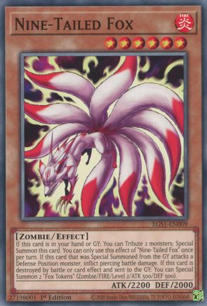 Image of Nine-Tailed Fox [EGS1-EN009] Common