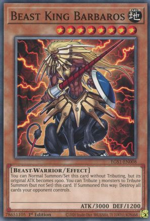 Image of Beast King Barbaros [EGS1-EN008] Common