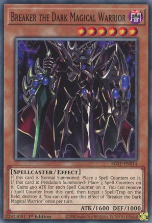 Image of Breaker the Dark Magical Warrior [EGS1-EN014] Common