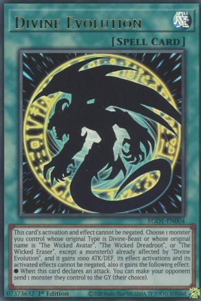 Image of Divine Evolution [EGO1-EN004] Ultra Rare