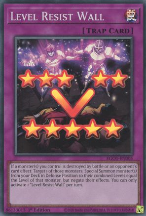 Image of Level Resist Wall [EGO1-EN005] Super Rare