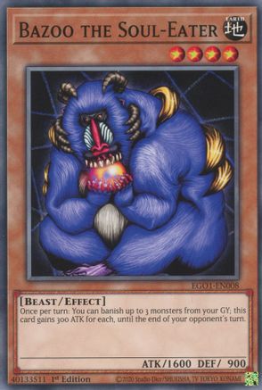 Image of Bazoo the Soul Eater [EGO1-EN008] Common