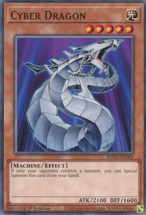 Image of Cyber Dragon [EGO1-EN009] Common