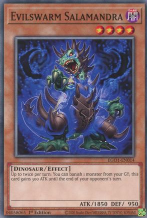 Image of Evilswarm Salamandra [EGO1-EN014] Common