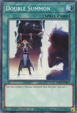 Image of Double Summon [EGO1-EN027] Common