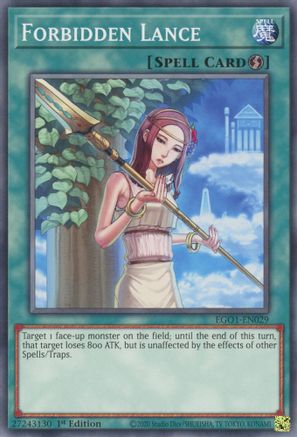 Image of Forbidden Lance [EGO1-EN029] Common