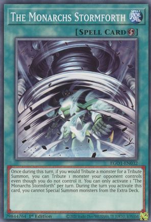 Image of The Monarchs Stormforth [EGO1-EN032] Common