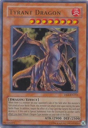 Image of Tyrant Dragon [DB2-EN151] Ultra Rare