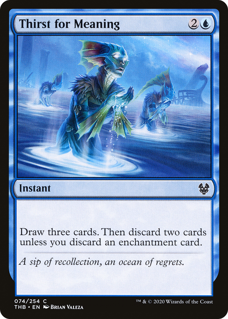 Image of Thirst for Meaning [Theros Beyond Death]