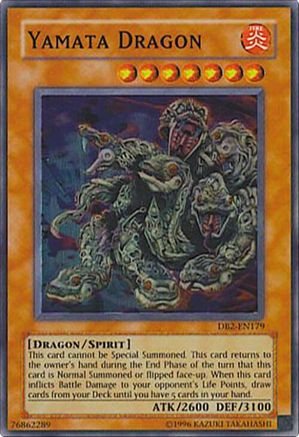 Image of Yamata Dragon [DB2-EN179] Super Rare