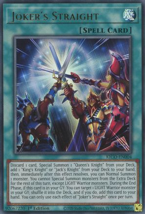 Image of Joker's Straight (Ultra Rare) [KICO-EN004] Ultra Rare