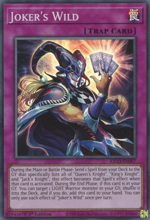 Image of Joker's Wild (Super Rare) [KICO-EN007] Super Rare