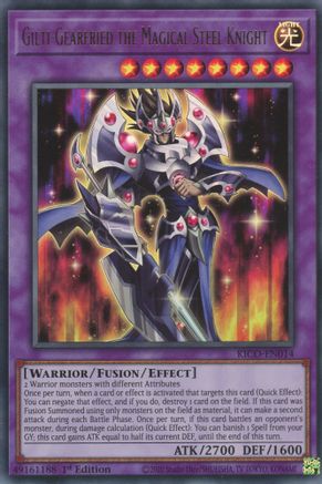 Image of Gilti-Gearfried the Magical Steel Knight (Ultra Rare) [KICO-EN014] Ultra Rare