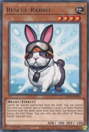 Image of Rescue Rabbit [KICO-EN034] Rare