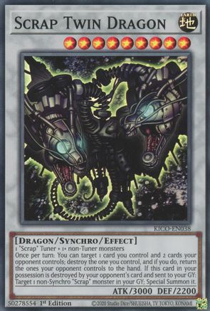 Image of Scrap Twin Dragon [KICO-EN038] Super Rare