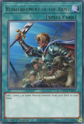 Image of Reinforcement of the Army [KICO-EN051] Rare