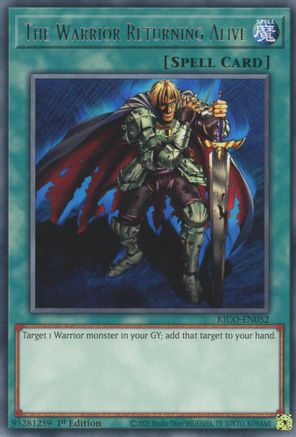 Image of The Warrior Returning Alive [KICO-EN052] Rare
