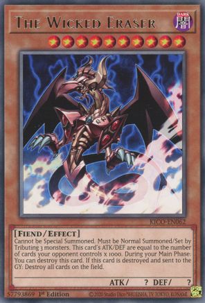 Image of The Wicked Eraser [KICO-EN062] Rare