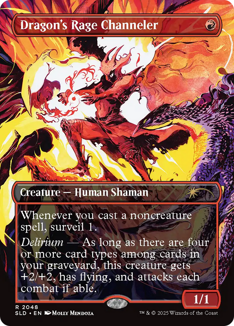 Image of Dragon's Rage Channeler (2048) (Rainbow Foil) [Secret Lair Drop Series]