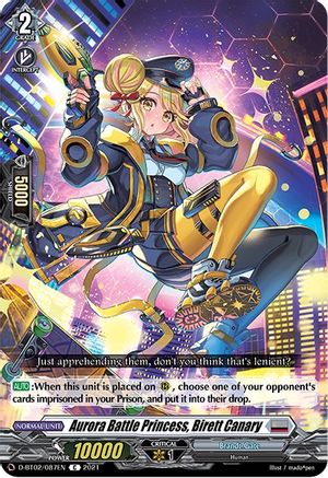 Image of Aurora Battle Princess, Birett Canary (A BRUSH WITH THE LEGENDS)