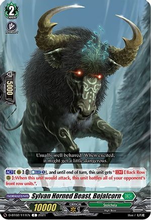 Image of Sylvan Horned Beast, Bojalcorn (A BRUSH WITH THE LEGENDS)